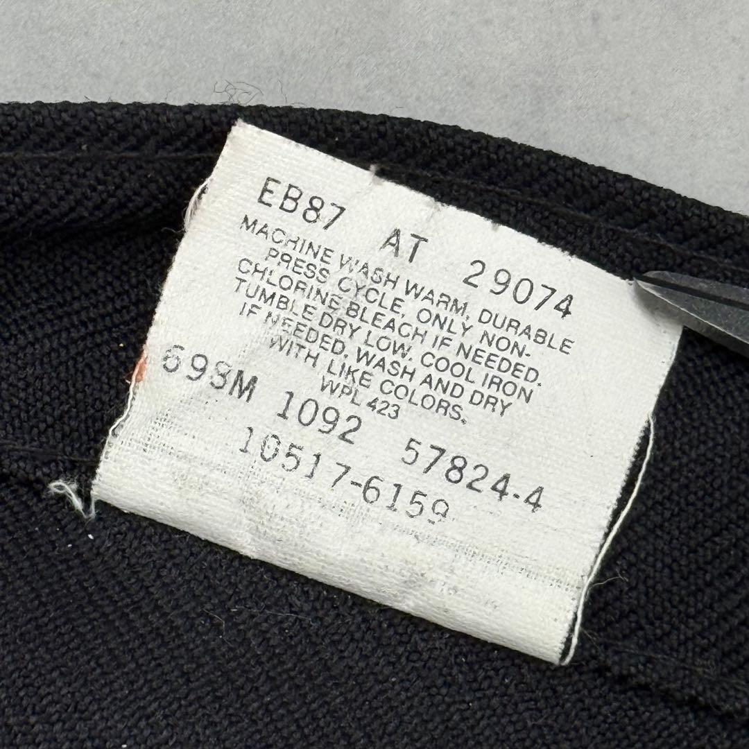 90s USA製 Levi’s スタプレスト スタプレ ブラック 黒 スラックス