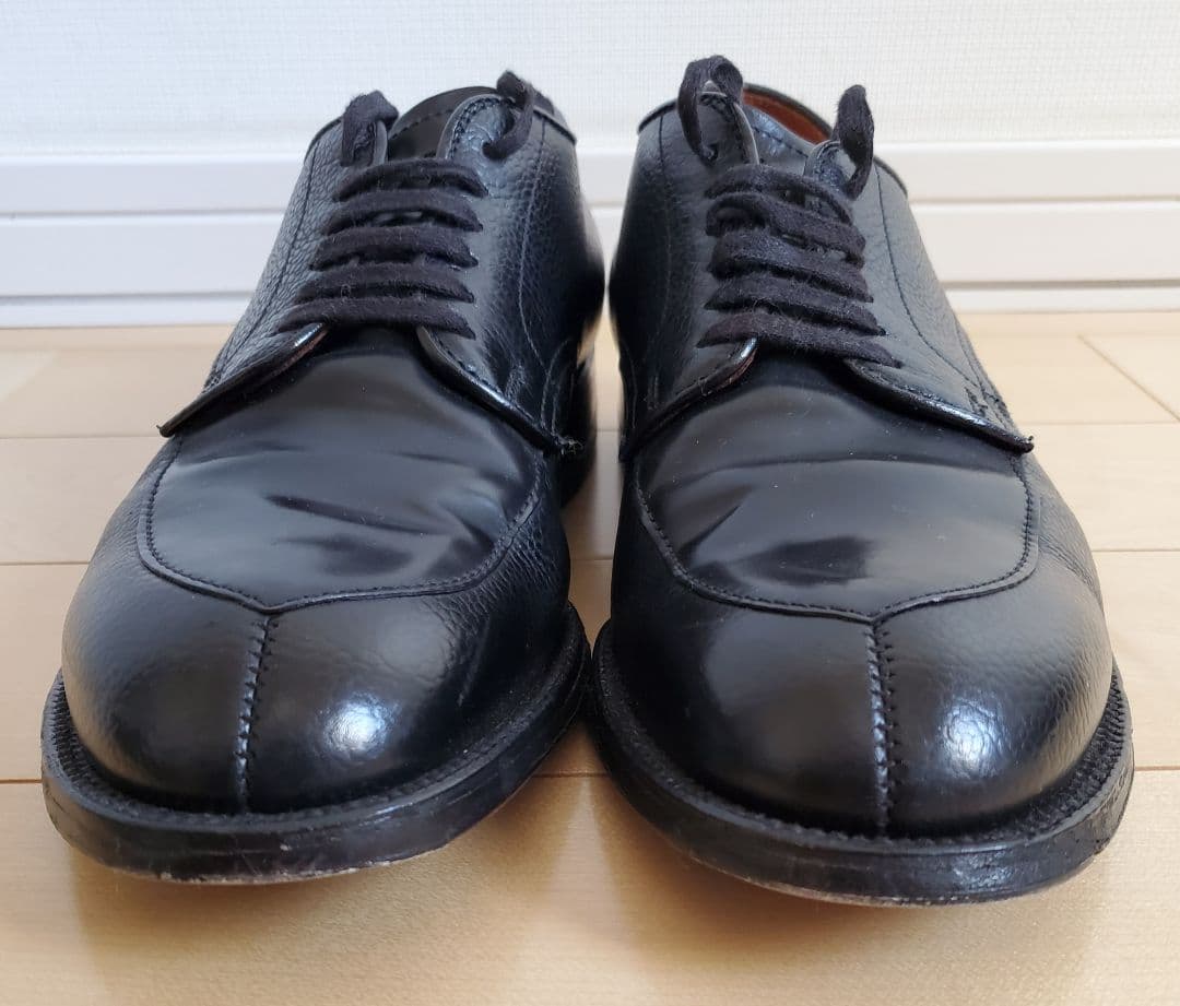 【別注】BEAMS×ALDENスコッチ & コードバン Vチップ7.5 黒