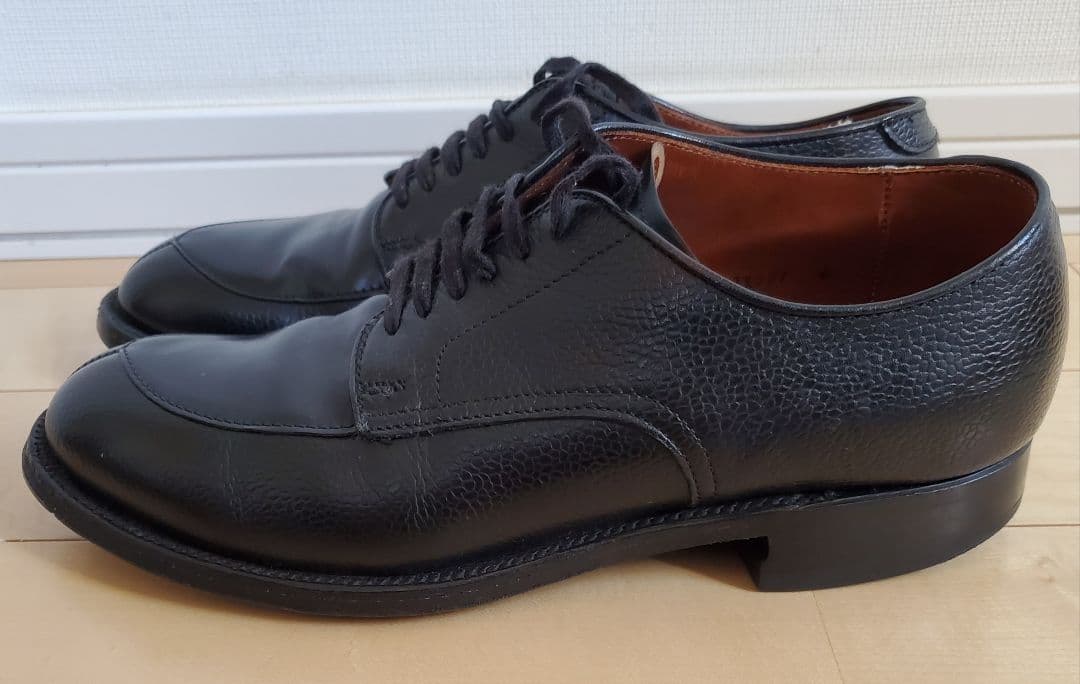 【別注】BEAMS×ALDENスコッチ & コードバン Vチップ7.5 黒