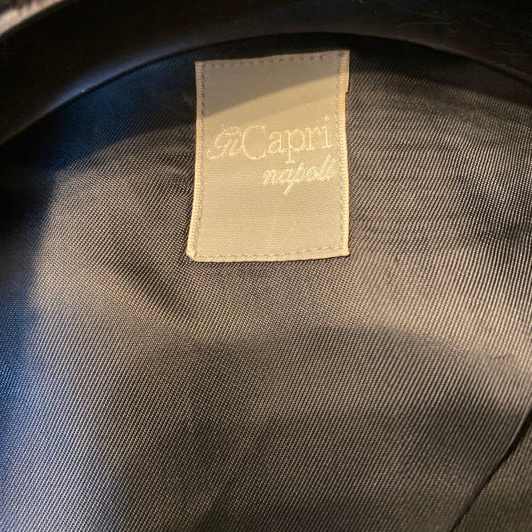 希少gi Capri napoliジカプリ　チェックツイードテーラードジャケット