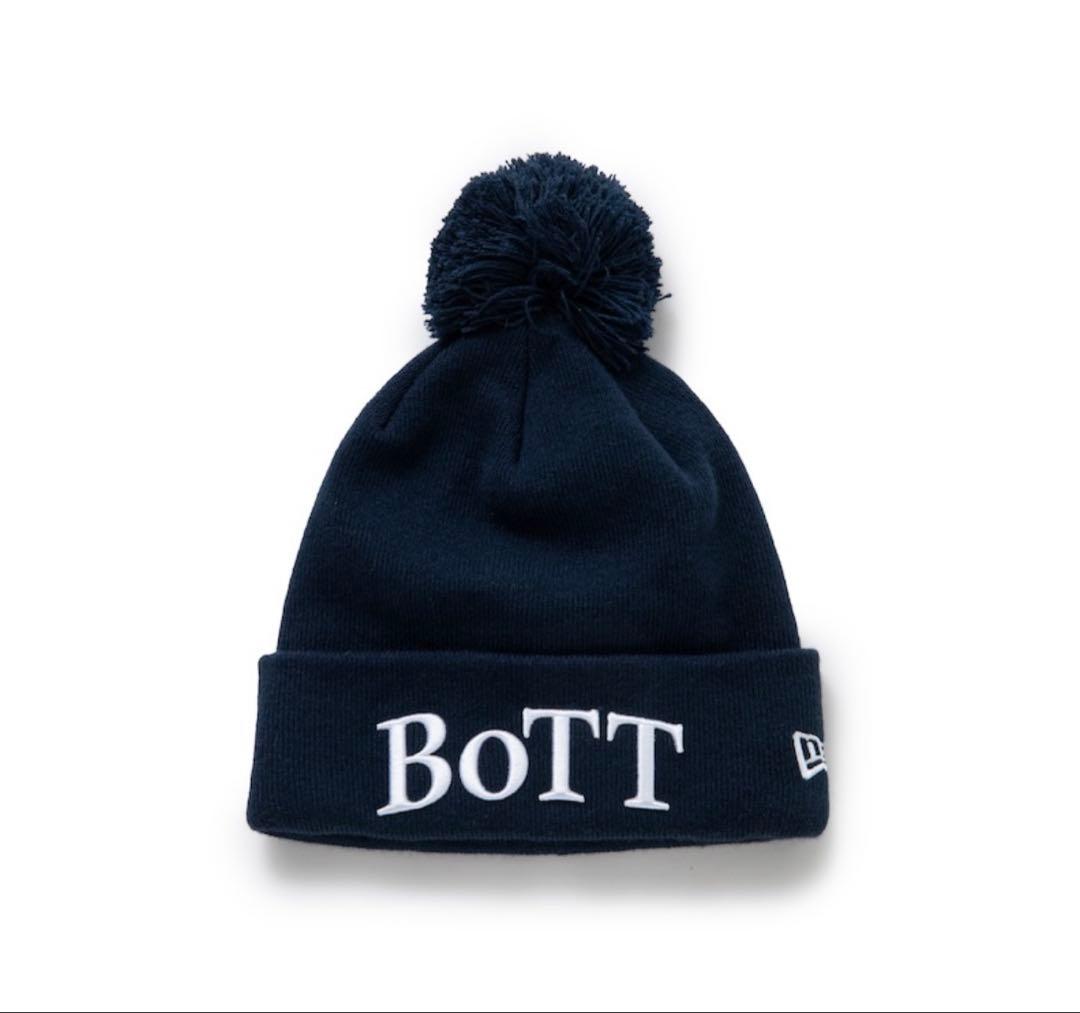 帽子 BoTT OG LOGO NEW ERA CUFFED POM BEANIE