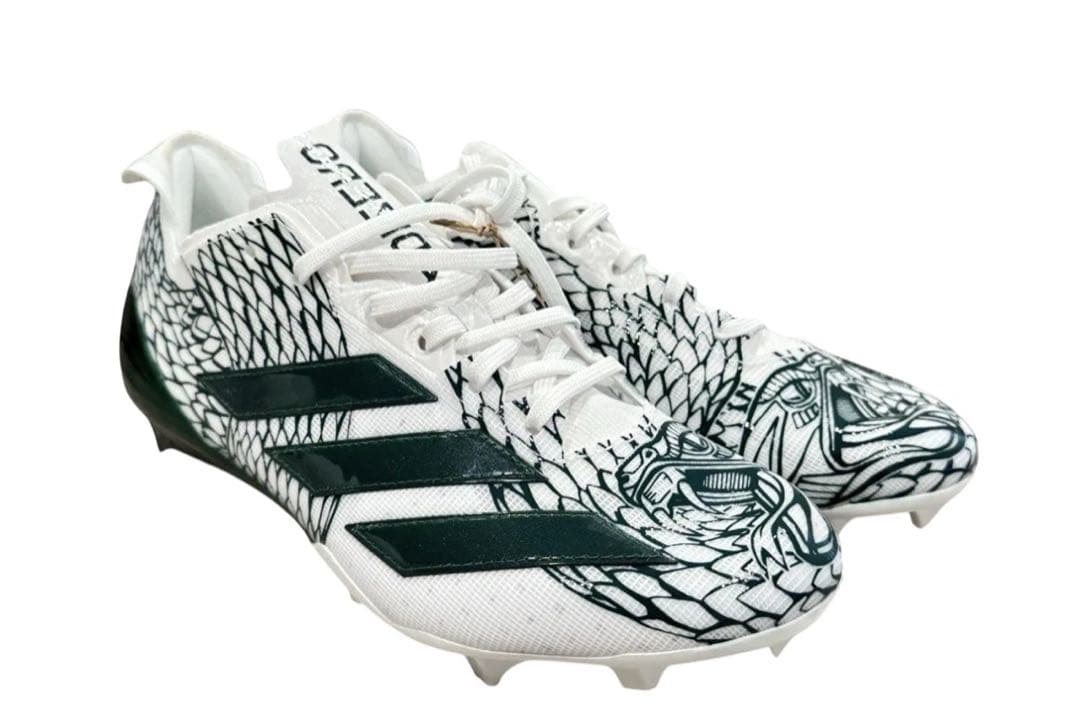 アディダス 29 アディゼロ エレクトリック アメフト スパイク シューズ 緑