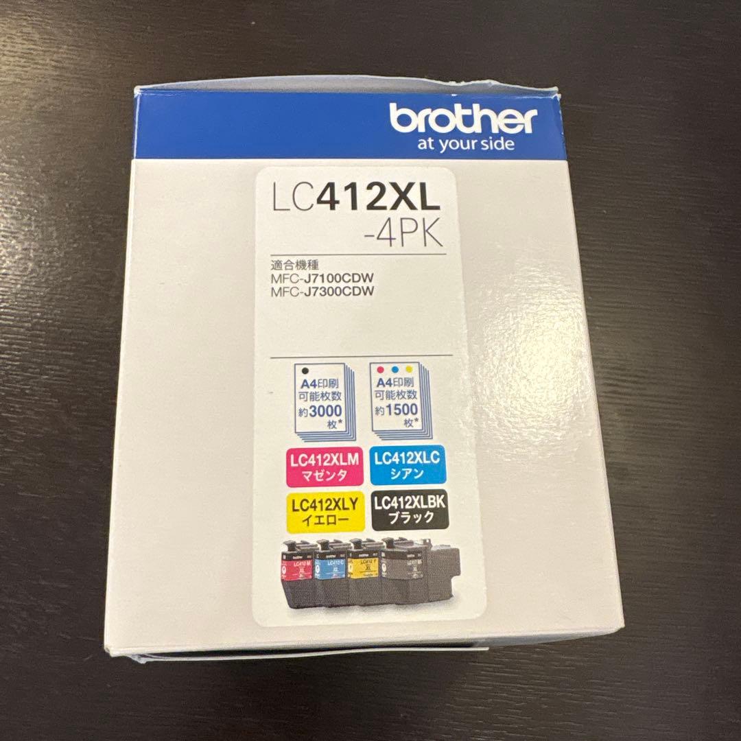 Brother LC412XL-4PK インクカートリッジ