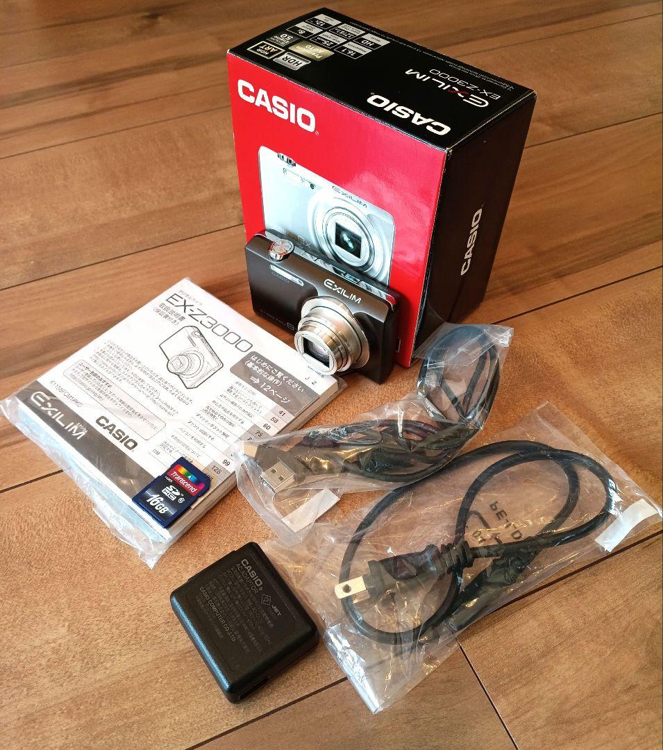 CASIO EXILIM EX-Z3000 16.1M 8倍ズーム