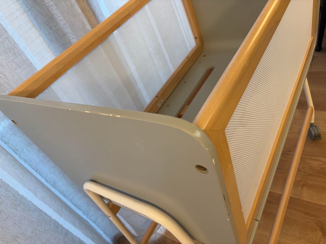 【美品】 大和屋 YAMATOYA リリワゴン2 ベビーベッド ミニ