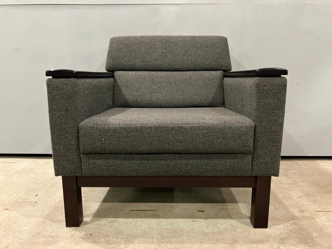 『okamura』オカムラ 応接ソファ シングルソファ ソファ ソファー1P.