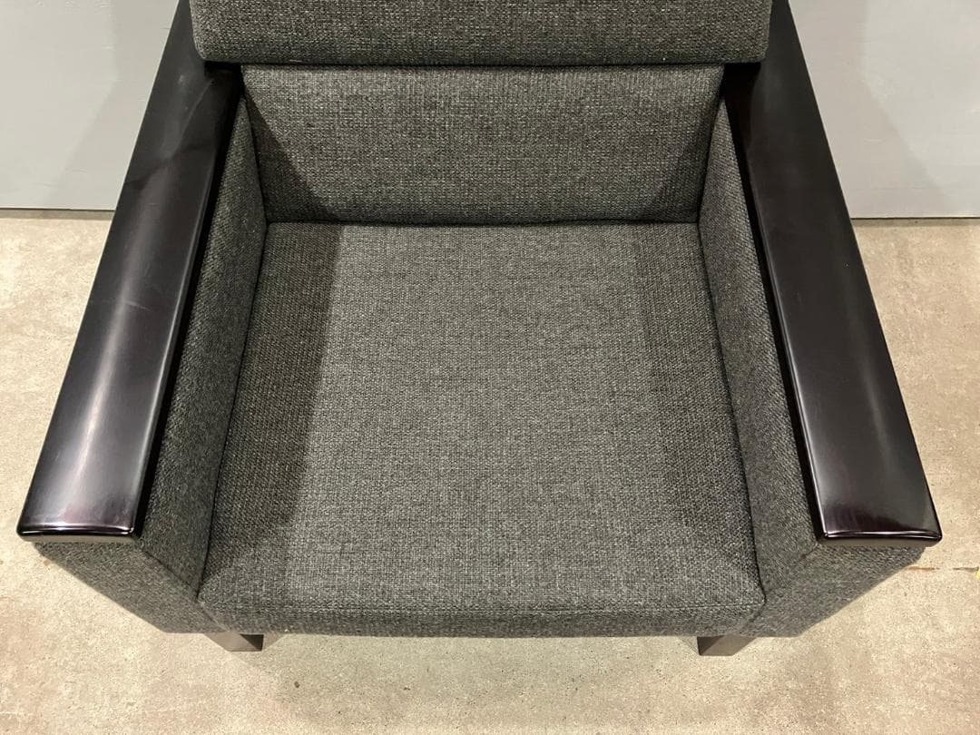 『okamura』オカムラ 応接ソファ シングルソファ ソファ ソファー1P.