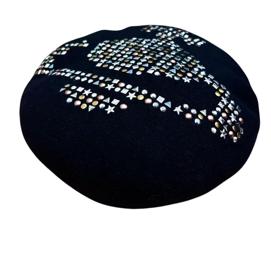 ヴィヴィアンウエストウッド スタッズ オーブ ベレー帽 Vivienne