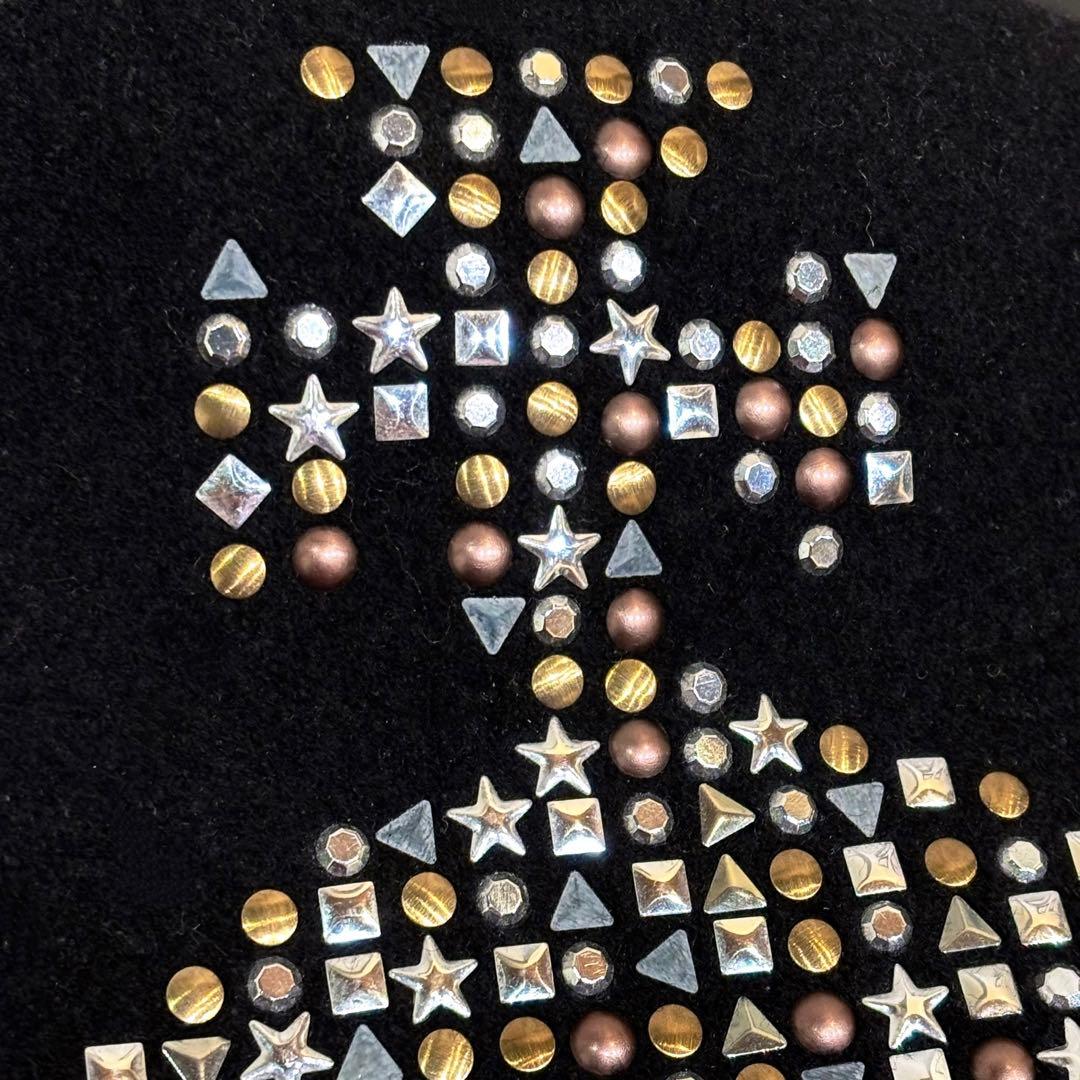 ヴィヴィアンウエストウッド スタッズ オーブ ベレー帽 Vivienne