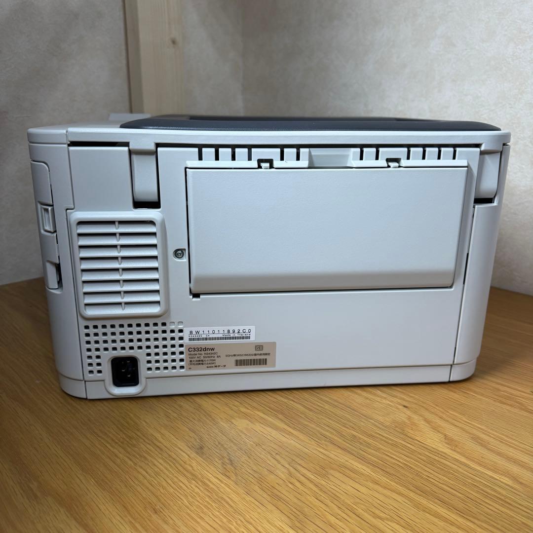 【極美品】OKI COREFIDO2 C332dnw カラーLEDプリンター