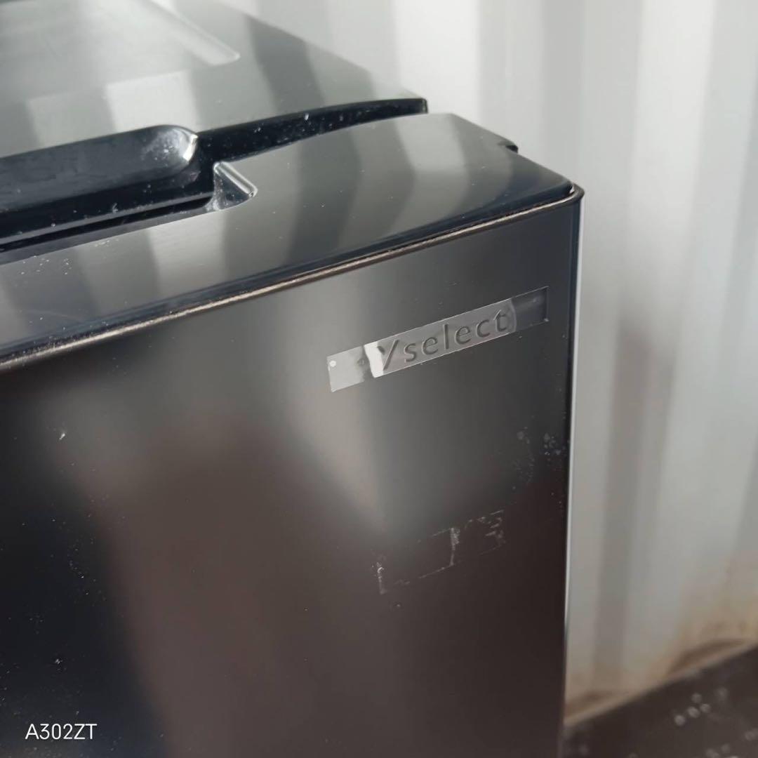 A211★2023年製★ヤマダ　冷蔵庫　ブラック　黒　一人暮らし　洗濯機