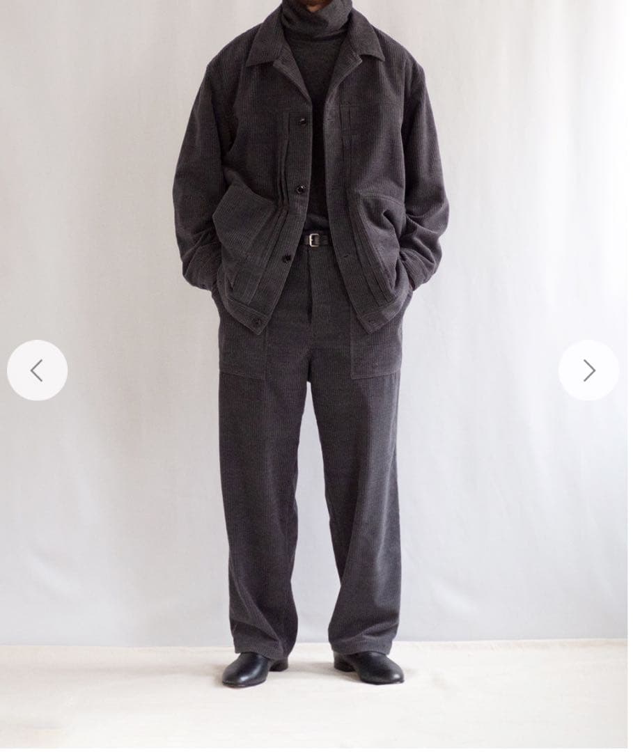 CONFECT コンフェクト ウールコーデュロイ トラッカージャケット