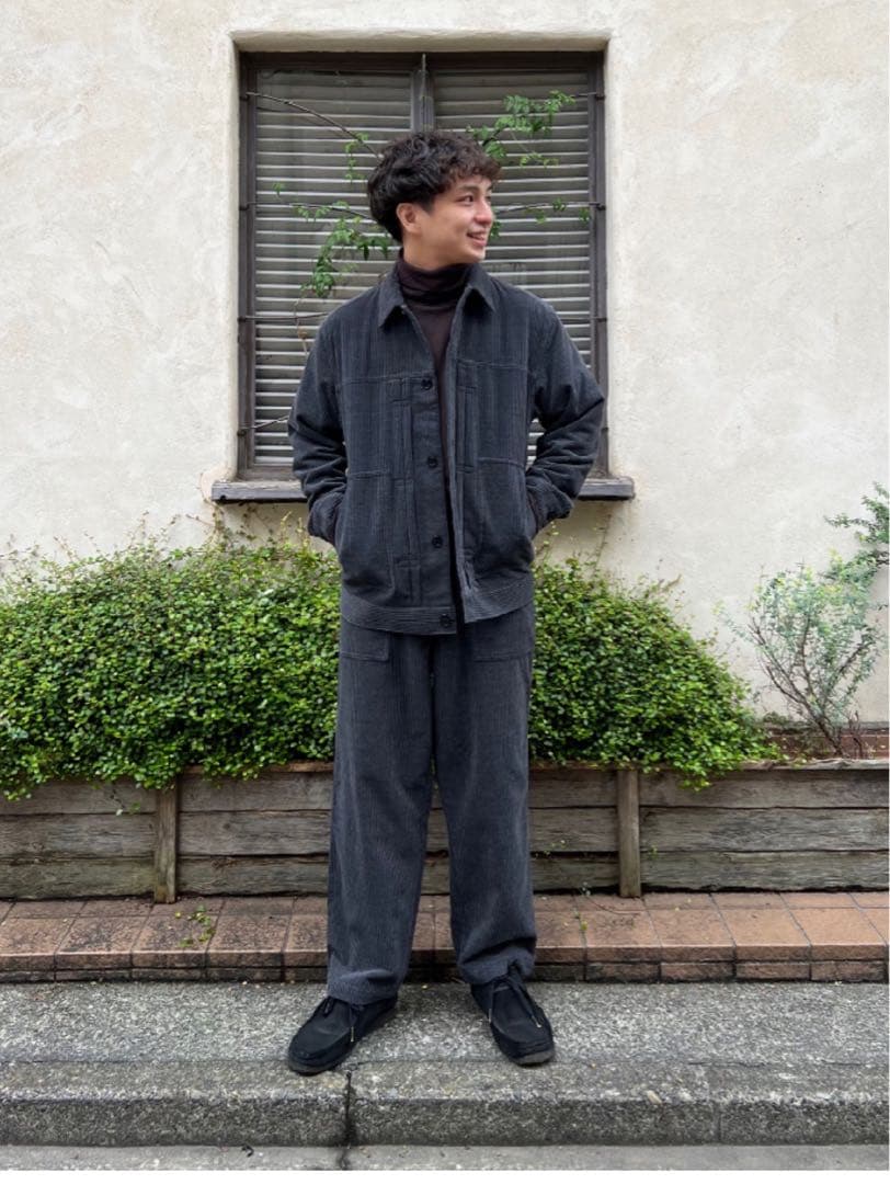 CONFECT コンフェクト ウールコーデュロイ トラッカージャケット