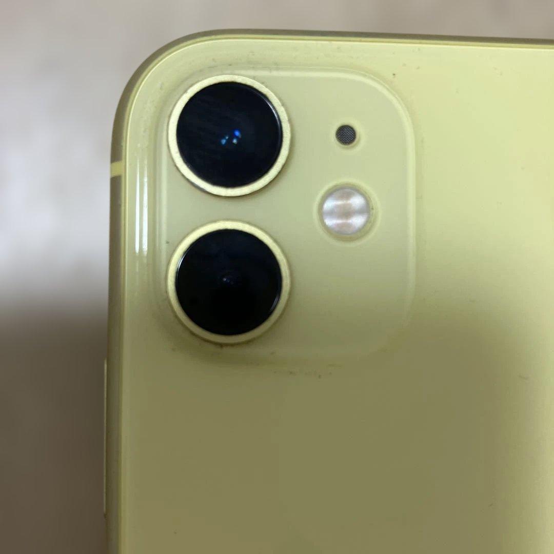Apple iPhone 11 128GB イエロー　【初期化済み】　箱無し