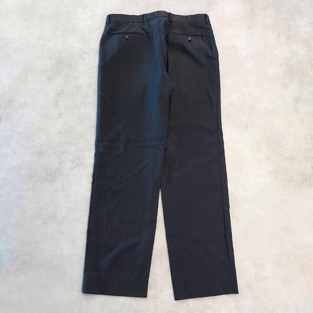 ローレン ラルフローレン W34 スラックス 90s カナダ製 黒 17883