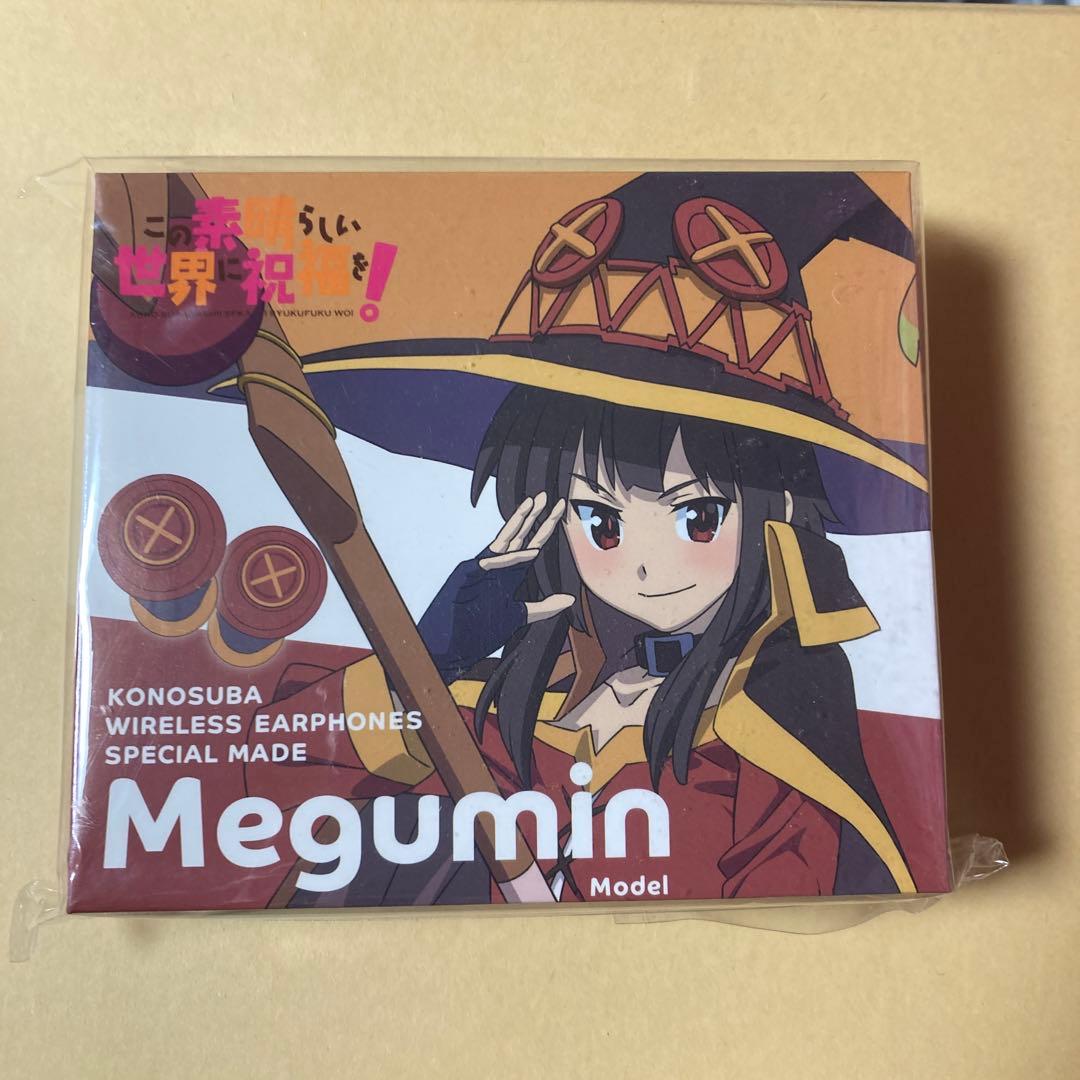 ワイヤレスイヤホン　めぐみん(CV:高橋李依)モデル
