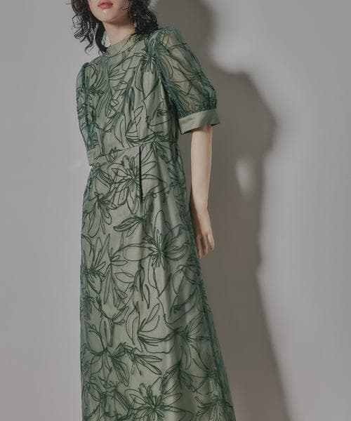 美品 niana ニアナ マキシ ドレス S 結婚式 オケージョン パーティー