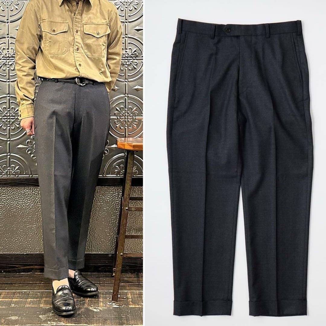 新品 D.C.WHITE FINE WOOL AMERICAN TROUSER