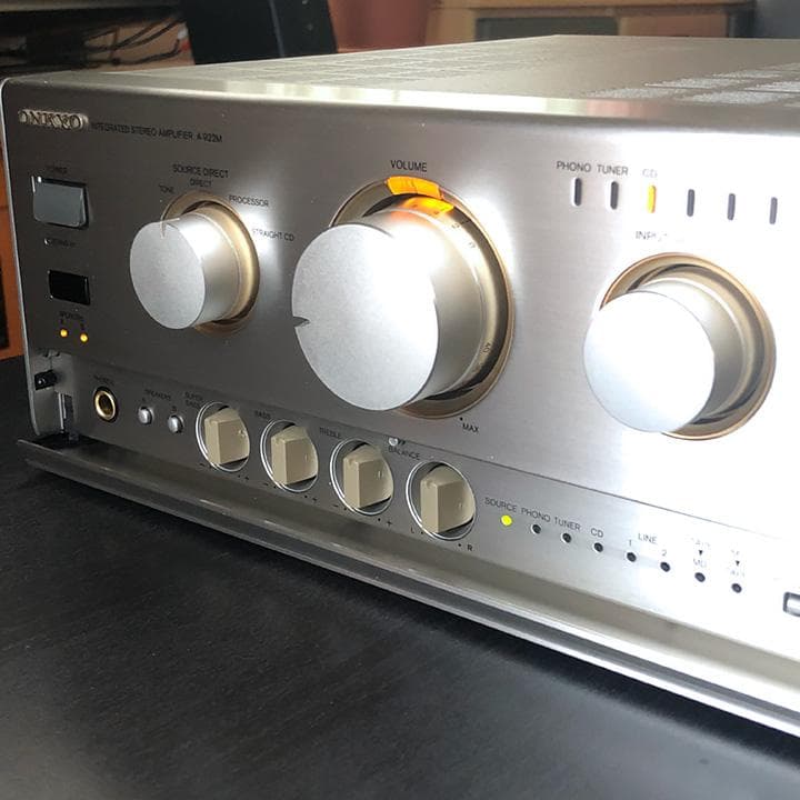 ONKYO【A-922M】プリメインアンプ（リモコン付）