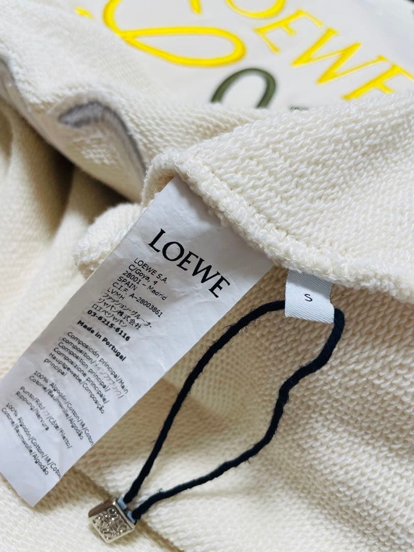 【最終値下げ】LOEWE アナグラム スウェット ベージュ S