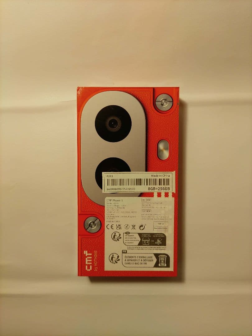 cmf phone 1 256GB・ ケース３点付き・カードケース付き