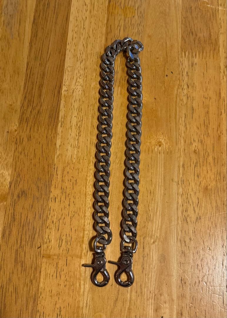 シルバー ウォレットチェーン　全長約53cm