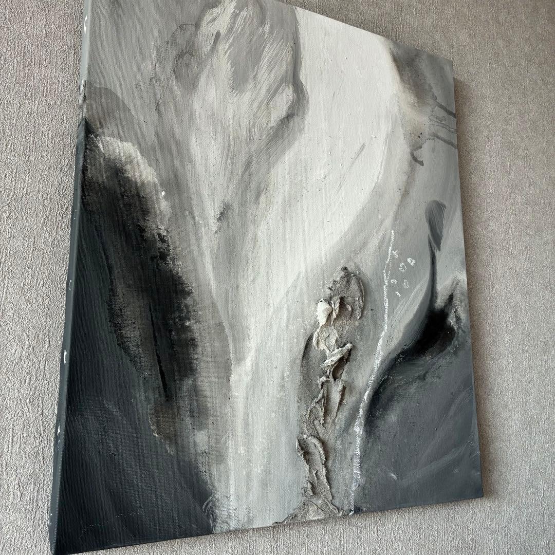 現代アート　45.5×38㎝　大きめ　モダン　アートパネル　インテリア　抽象画