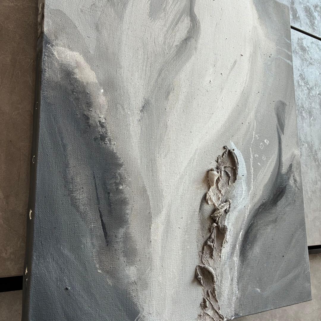 現代アート　45.5×38㎝　大きめ　モダン　アートパネル　インテリア　抽象画