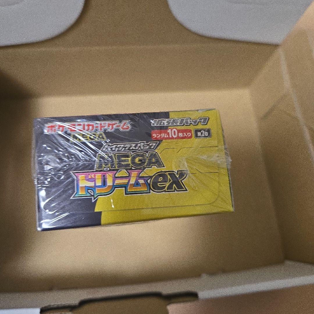 ポケモンカードゲーム MEGAドリームEX ボックス シャリンクつき
