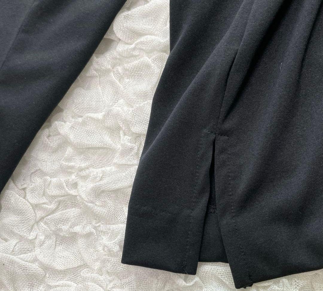 LUNA MATTINO ブラック フリンジショール