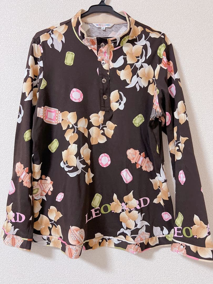 LEONARD SPORT 長袖ポロシャツ