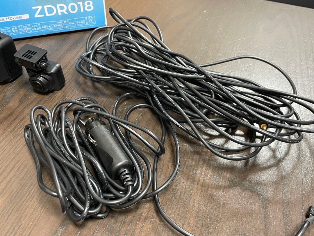 コムテック COMTEC ドライブレコーダー ZDR018 前後　おまけ付