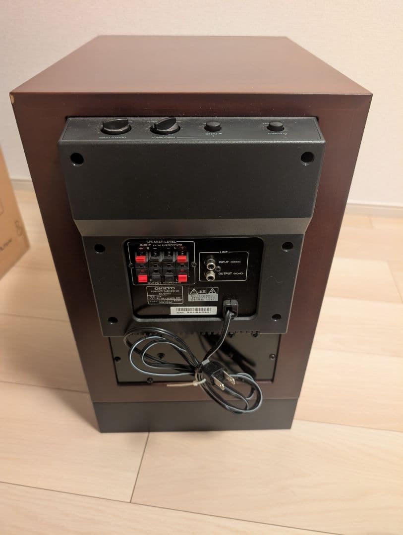 ONKYO アンプ内蔵サブウーファー SL-D501(D)