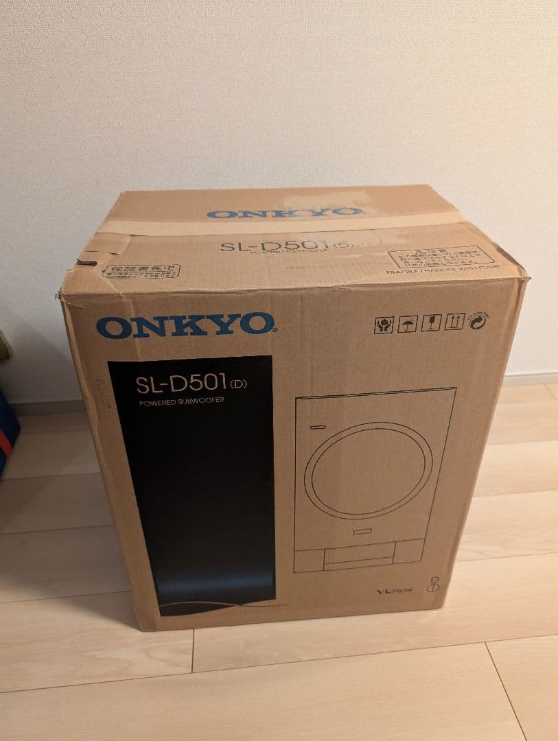 ONKYO アンプ内蔵サブウーファー SL-D501(D)