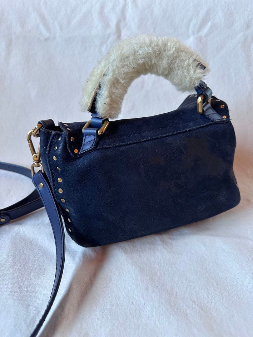 【ZANELLATO】ザネラート ショルダーバッグ ポスティーナBABYネイビー