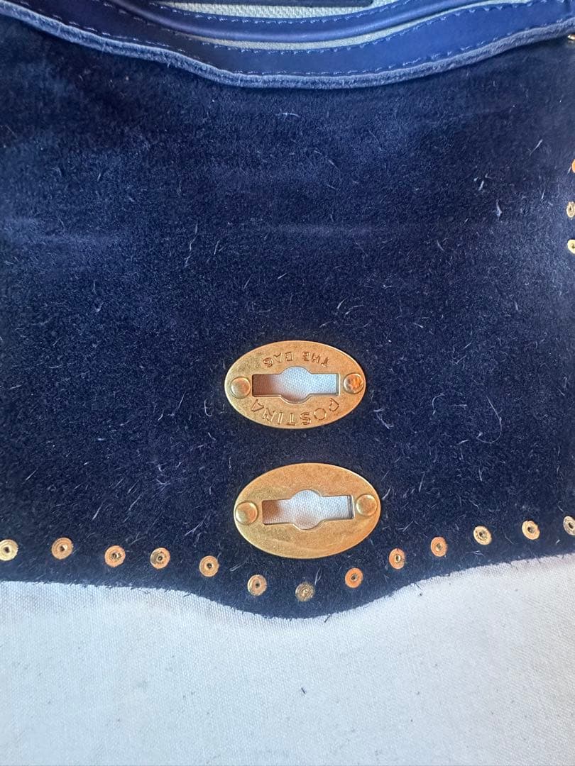 【ZANELLATO】ザネラート ショルダーバッグ ポスティーナBABYネイビー