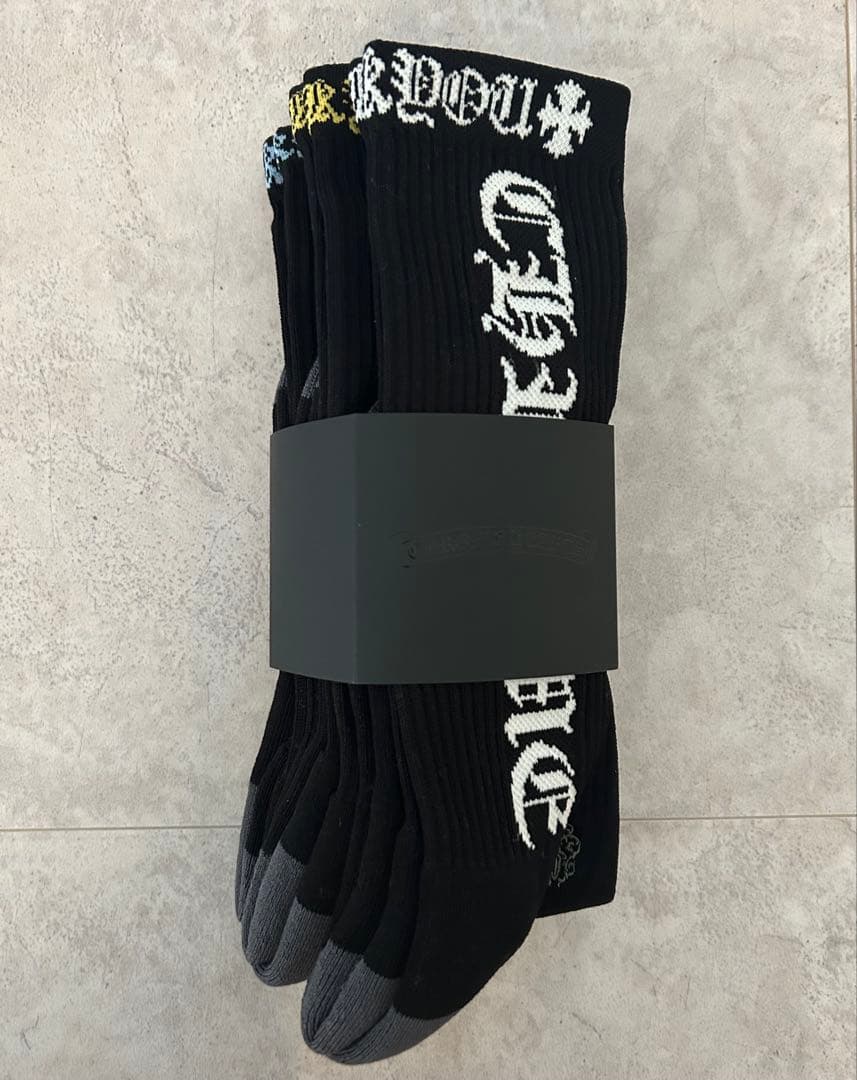 新品未使用品　クロムハーツ　靴下　ソックス 　2足セット