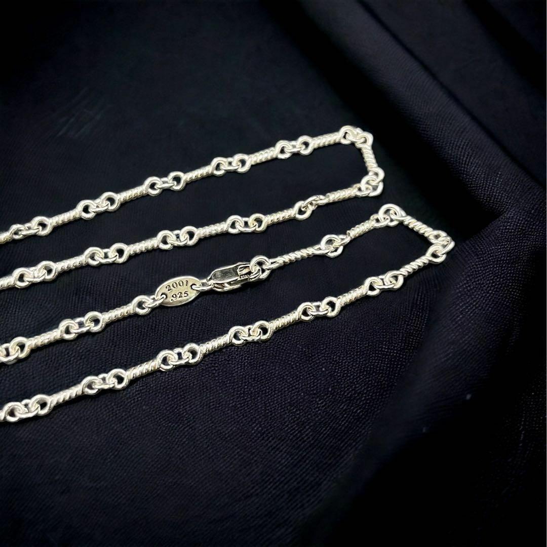 ツイスト チェーン 50cm ネックレス シルバー925 【新品】