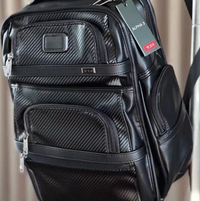 未使用レザー バックパック