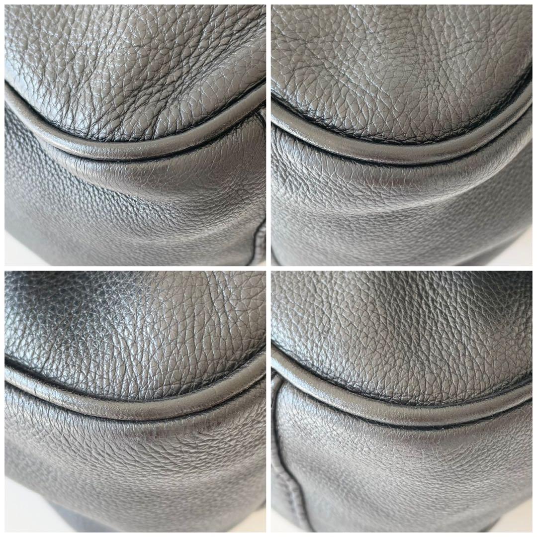 【極美品】MARC JACOBS 2way ハンドバッグ ナターシャ 黒