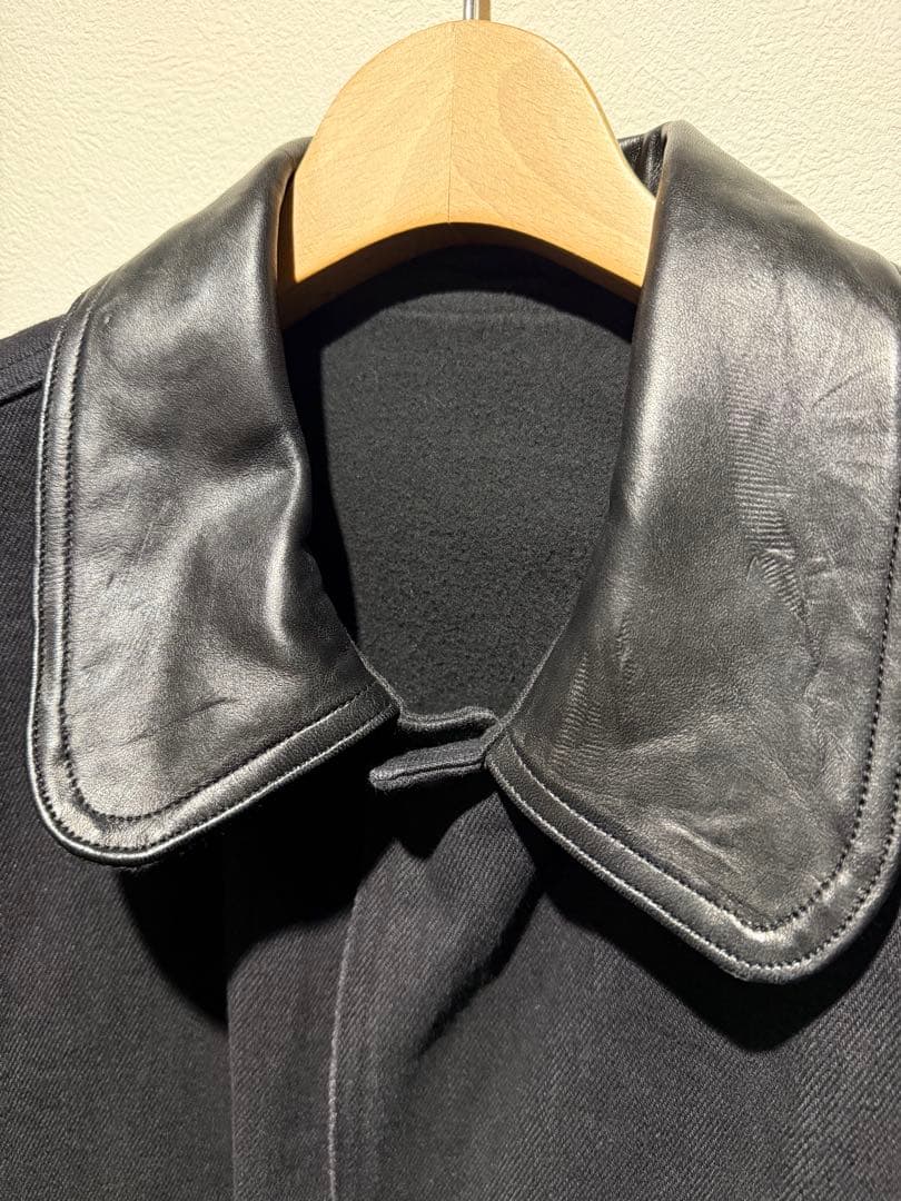 ジャケット・アウター comoli 24aw denim leather work jacket 2