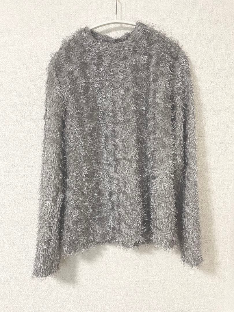 Cygne シーニュ　ファンシートップス Sara グレー　0