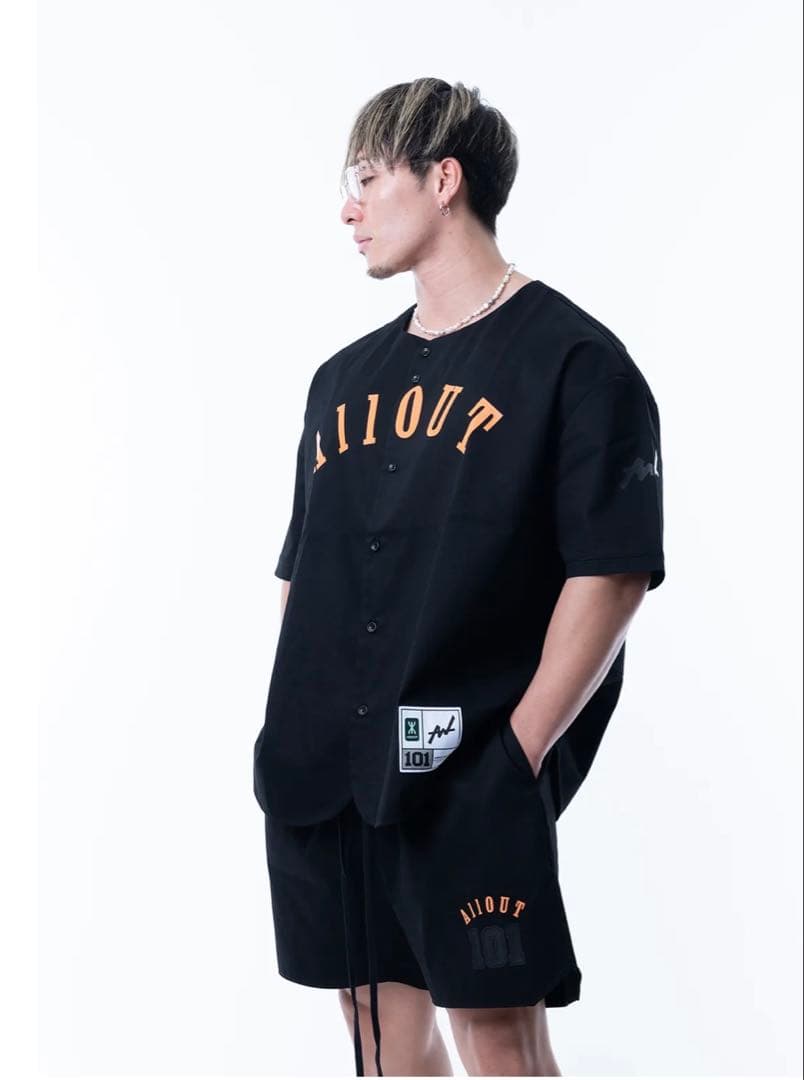 ALL OUT 101 ブラック、オールアウト　 2025セットアップ