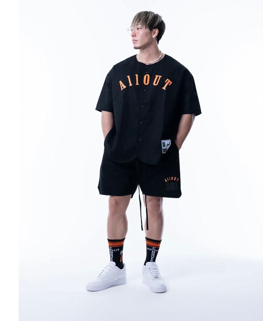 ALL OUT 101 ブラック、オールアウト　 2025セットアップ