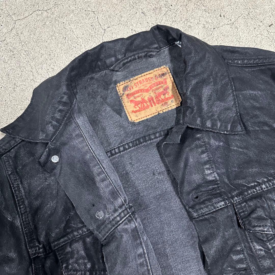 Levi's デニムコーティングジャケット　短丈