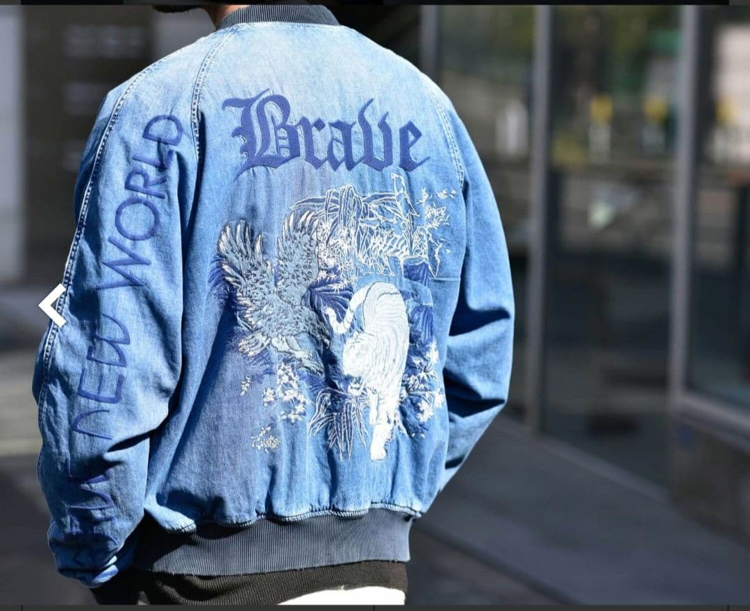 【美品】DIESEL リバーシブルデニムジャケット S