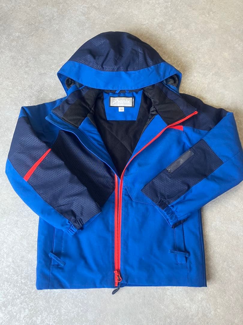 チ*イ様 phenix 子ども用スキーウェア 青/赤　130cm