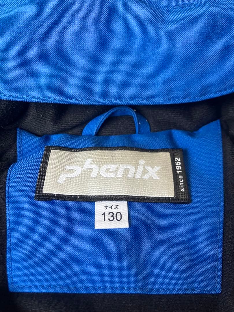 チ*イ様 phenix 子ども用スキーウェア 青/赤　130cm