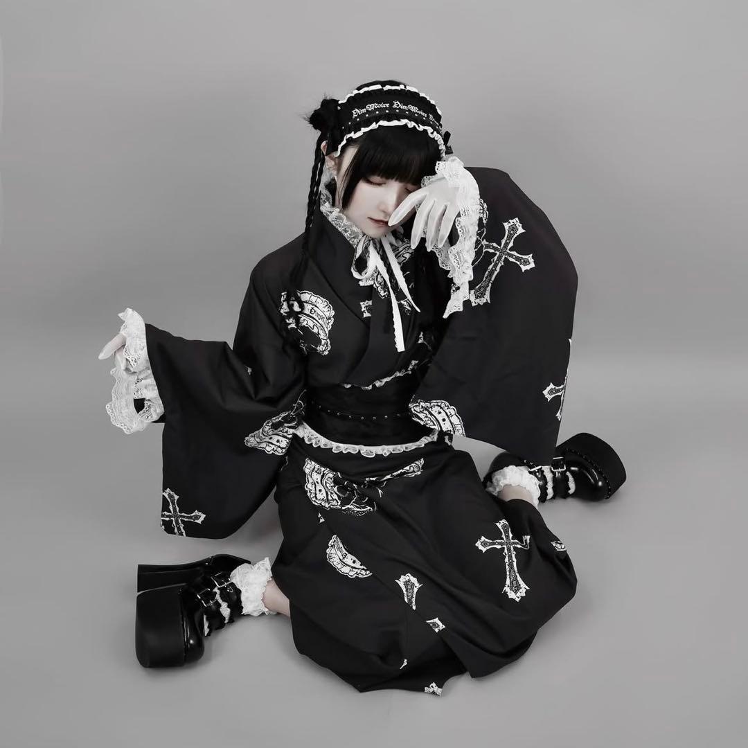 DimMoire ディムモアール フリルメスタッズヘッドドレス ヘッドドレス