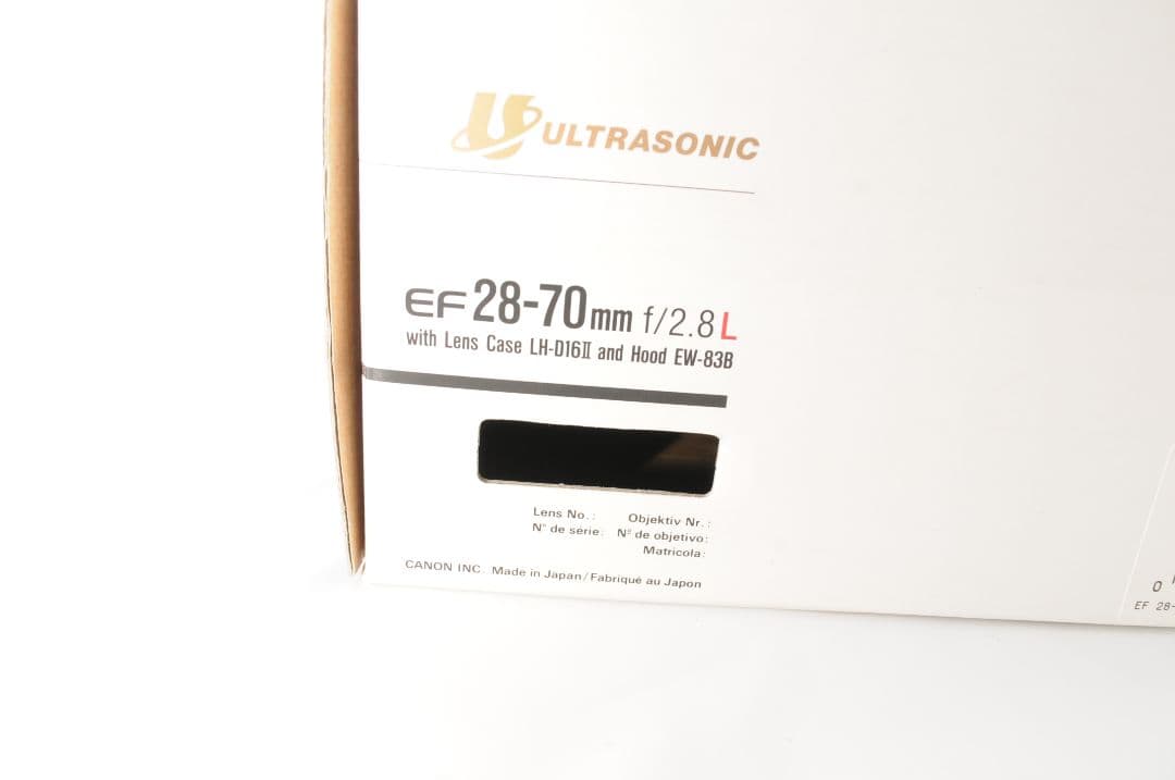 Canon EF28-70mm F2.8L USM 評価高い人気玉♪【美品】